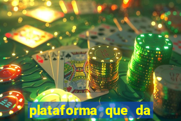 plataforma que da para depositar 1 real